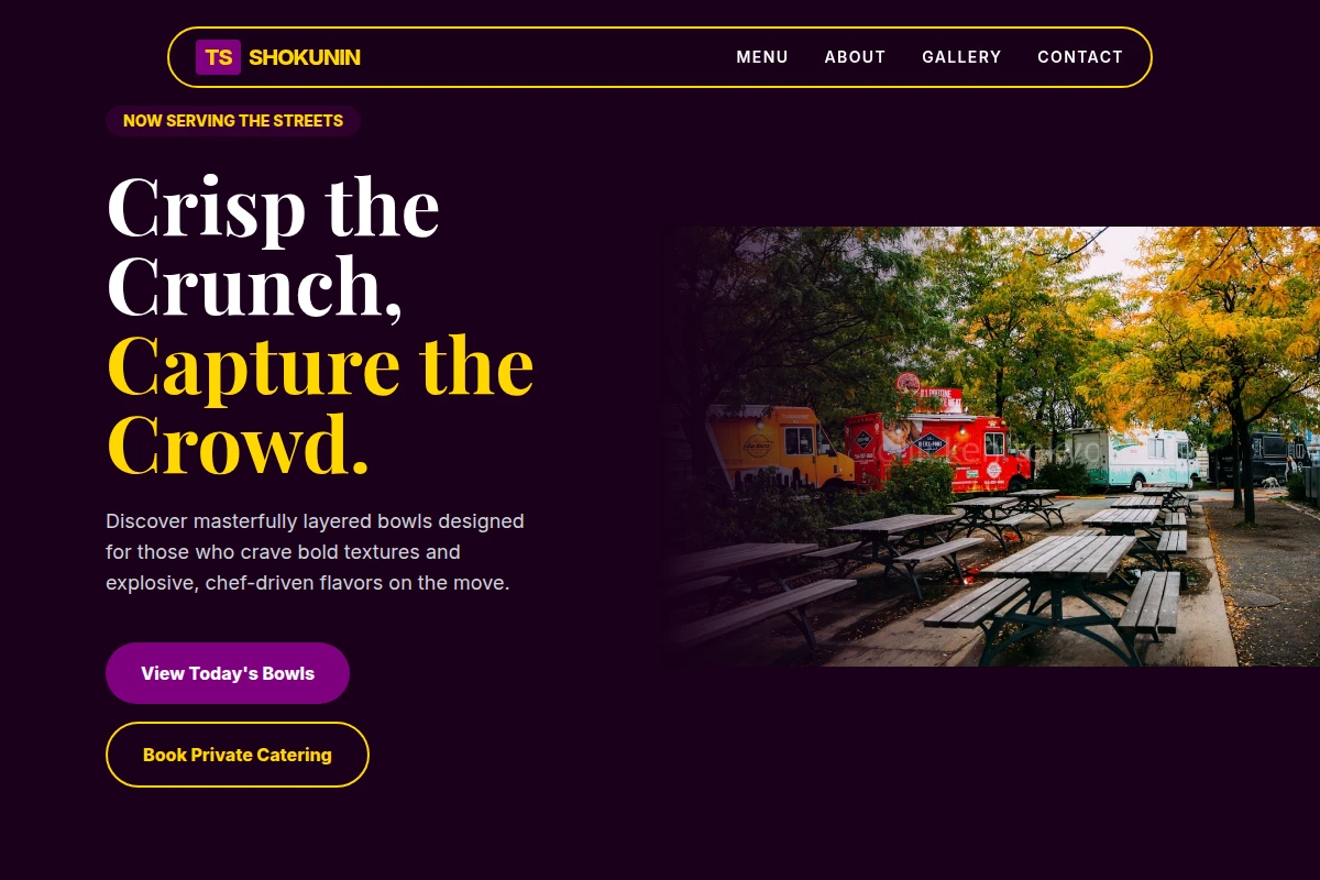 Bowl Food Truck