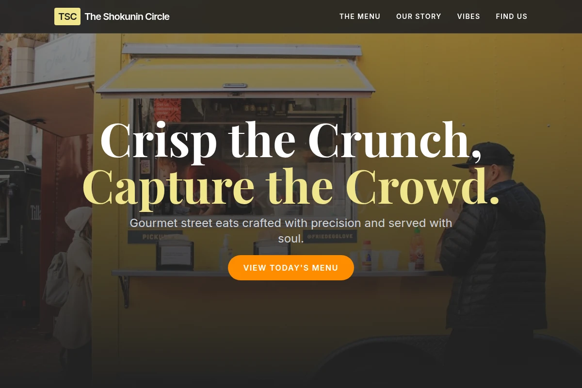 Market Food Truck