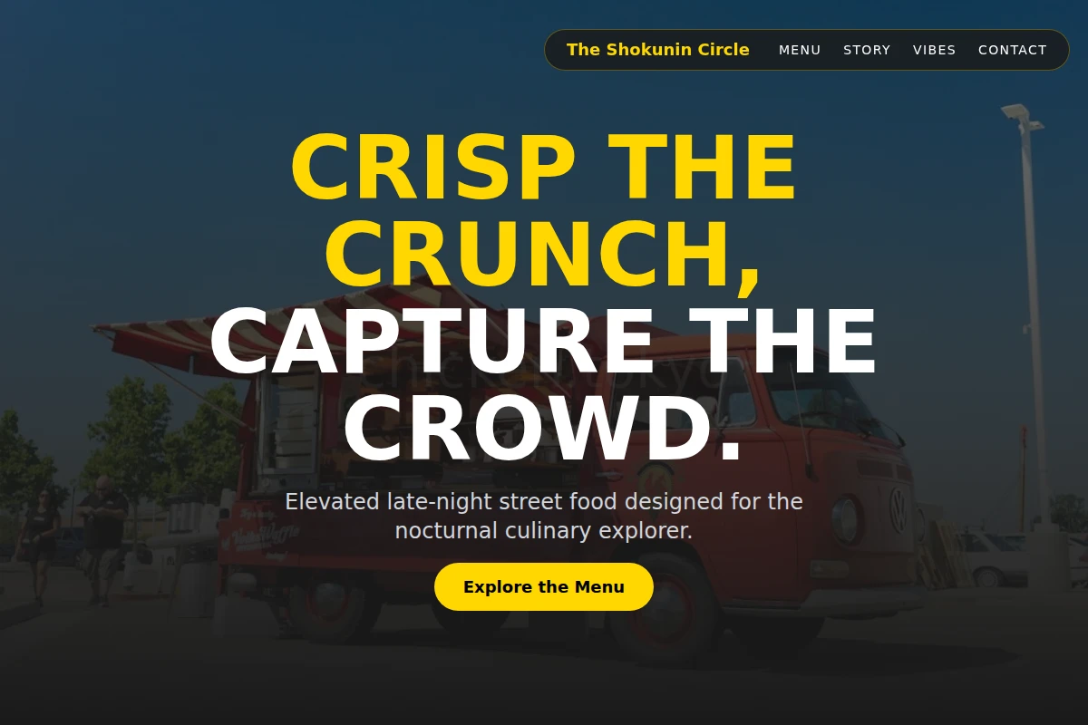 Night Food Truck