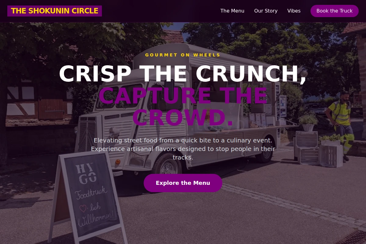 Paper Food Truck