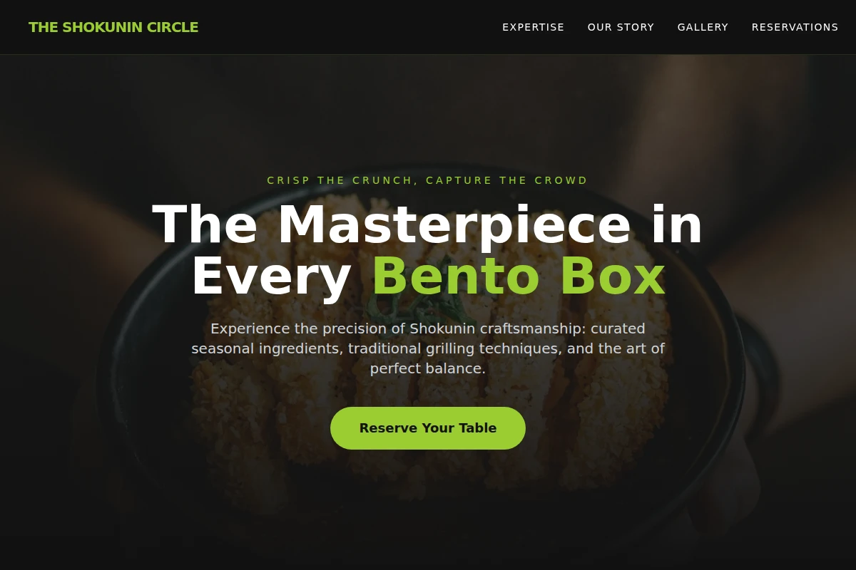 Bento Japanese Food