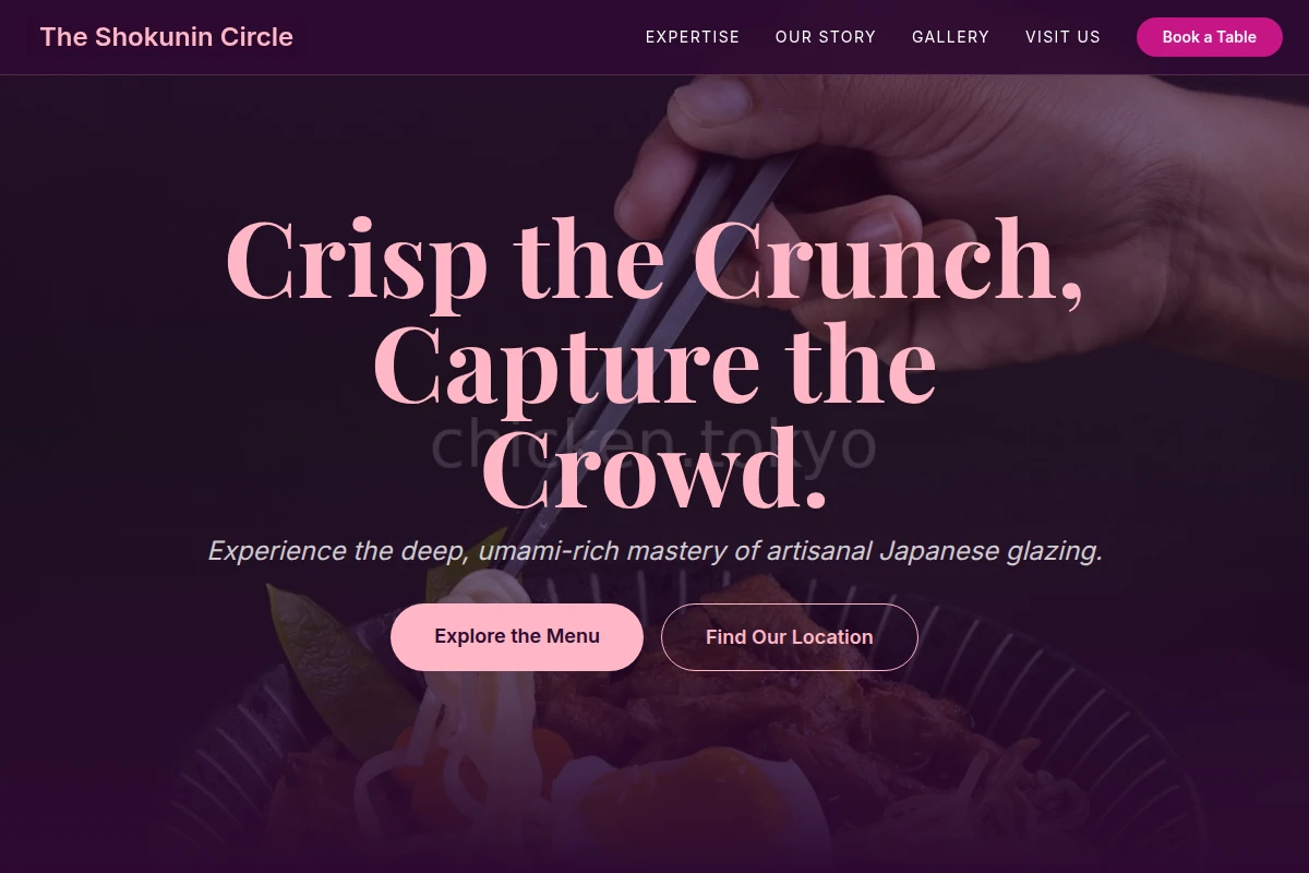 Glazed Japanese Food