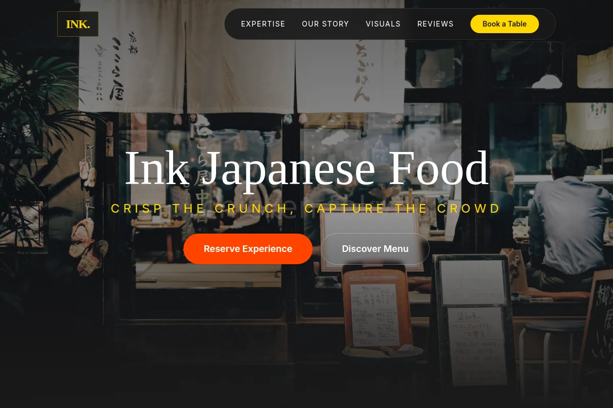 Ink Japanese Food