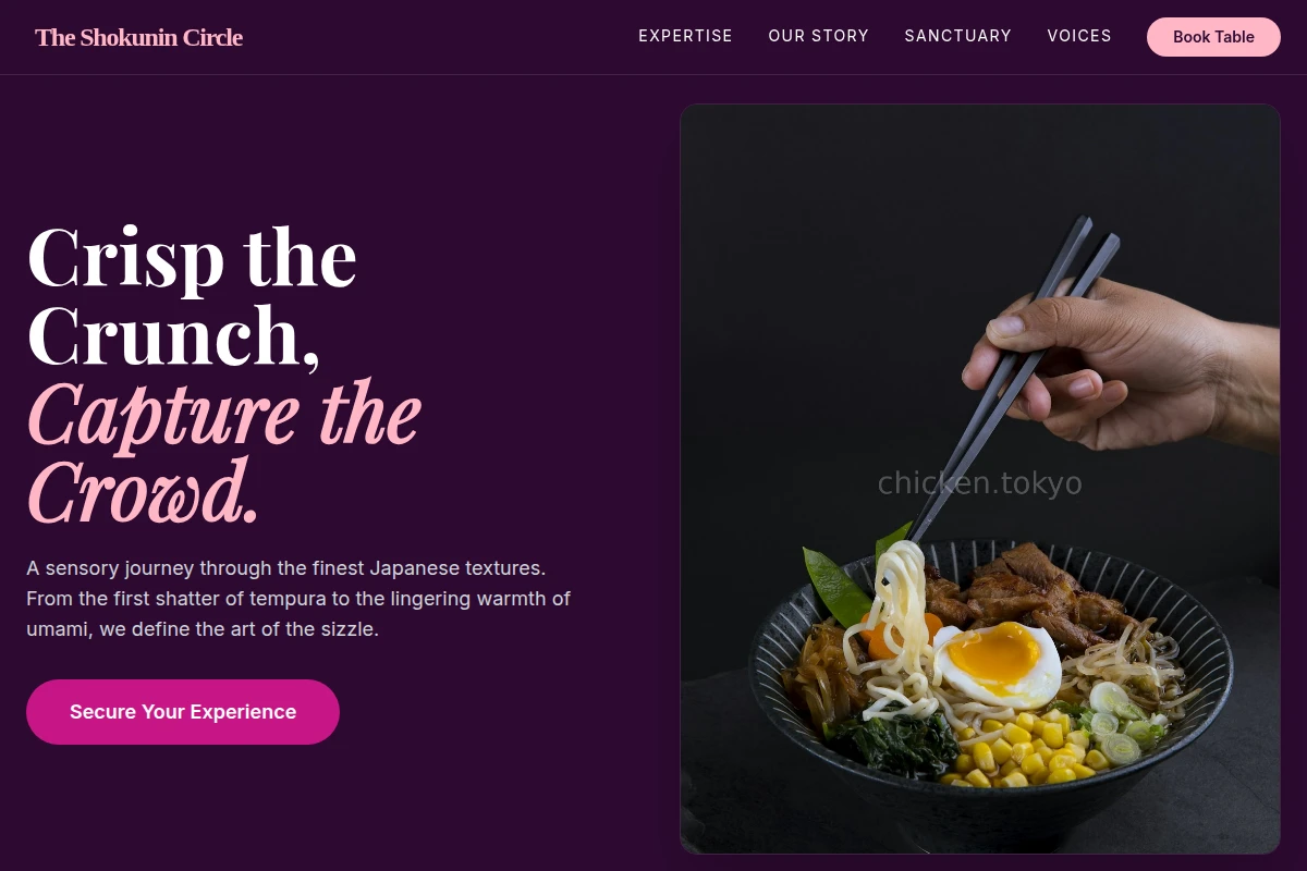 Sizzle Japanese Food