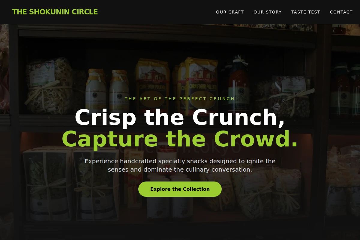 Neon Specialty Food